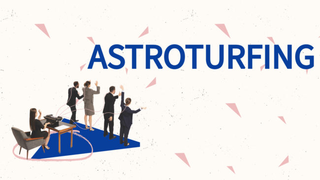 astroturfing il fenomeno dell'astroturfing